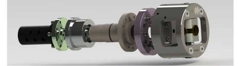 Indexing chuck installation layout for multi-face diaphragm valve machining