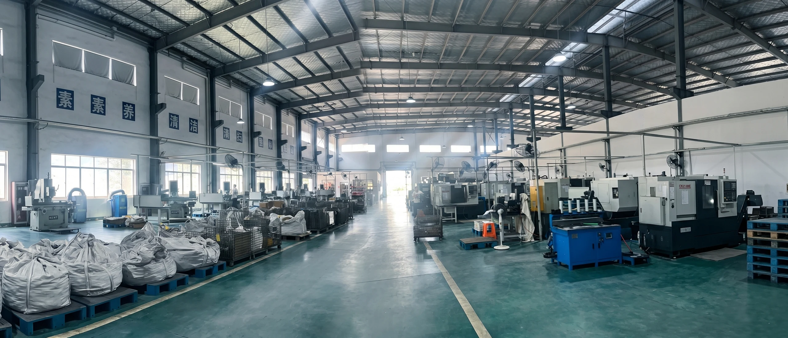 KORRETTO CNC chuck manufacturing workshop