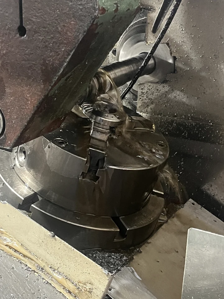 KORRETTO scroll plate hobbing process