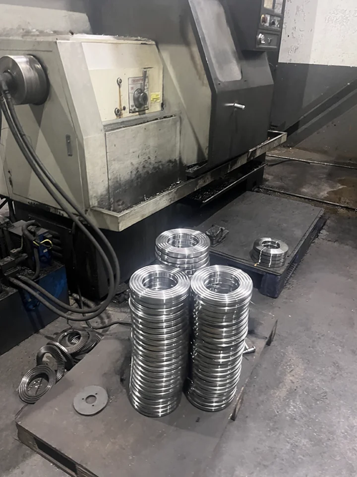 KORRETTO scroll plate machining process
